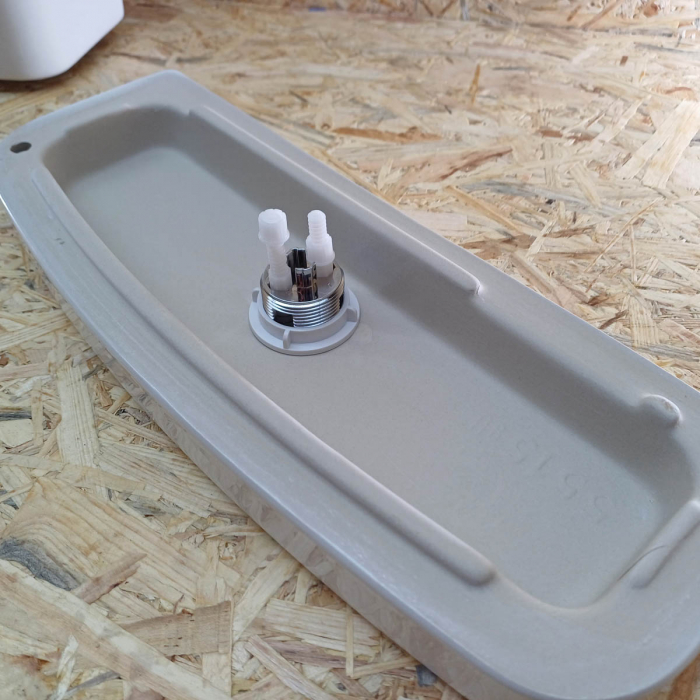 Rezervor WC cu alimentare inferioara, mecanism evacuare cu dubla apasare inclus | 5514B003-5450 [10]
