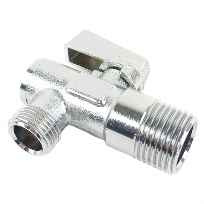 Robinet coltar cu filtru, filet alimentare G1/2 iesire G3/4, maneta metalica, 1/2”x3/8” | A45200EXP [4]