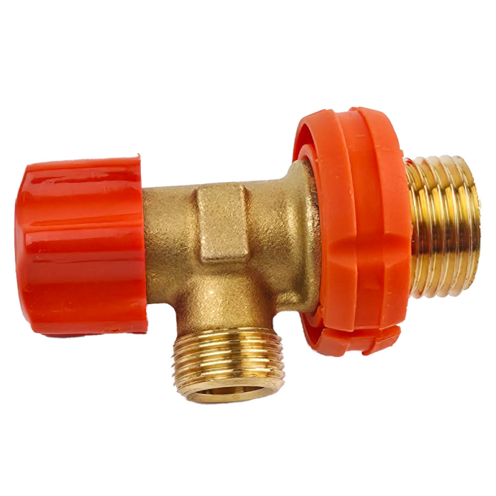 Robinet intermediar pentru rezervor incastrat VitrA, conexiuni 1/2 - 3/8, alama durabila | 436905YP [6]