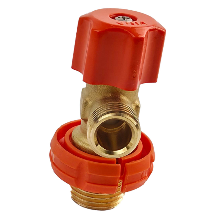 Robinet intermediar pentru rezervor incastrat VitrA, conexiuni 1/2 - 3/8, alama durabila | 436905YP [5]