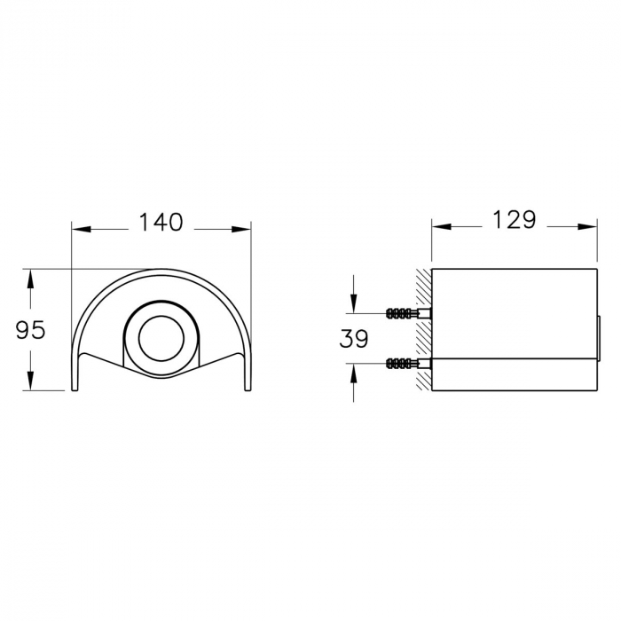 Suport hartie igienica, cu capac, negru | A4488836 [2]