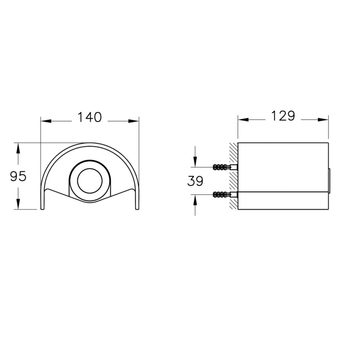 Suport hartie igienica, cu capac, brushed nickel | A4488834 [2]