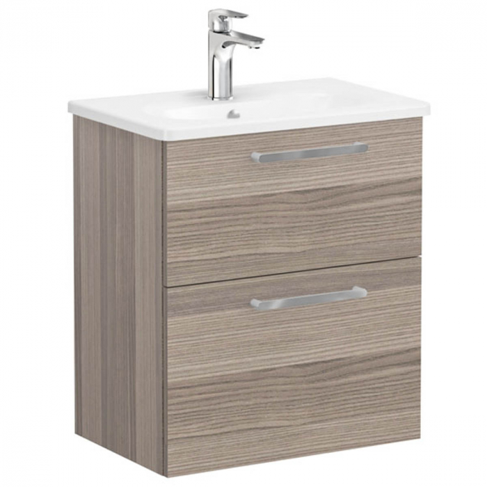 Unitate de baza lavoar baie, cu doua sertare, compact 60cm cordoba, cu rounded lavoar chiuveta baie 68109