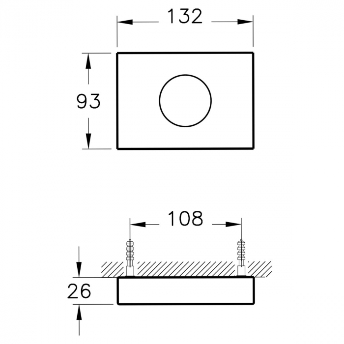 Sanitary bag holder, inox | A44516 [2]