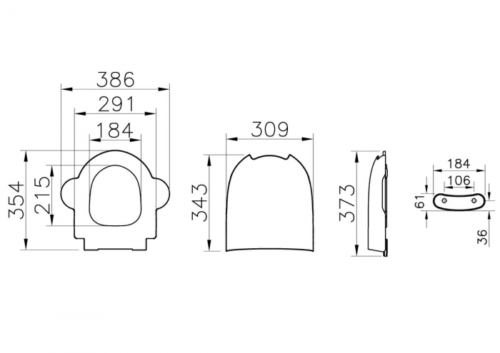 Capac WC copii, duroplast, cu balamale metalice, fixare de sus, inchidere soft close, verde si galben, cu suport portocaliu | 133-100-009 [2]