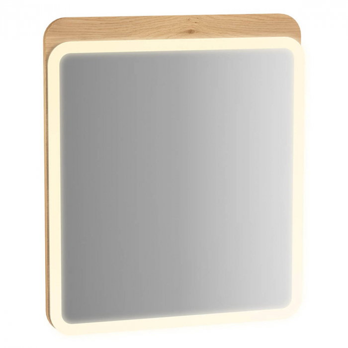 mirror 60cm light oak 60889