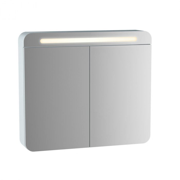 mirror cabinet 80cm, alb mat | 61678 [1]