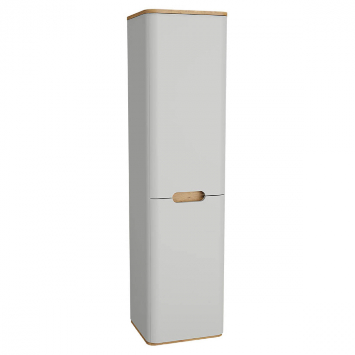 tall unit, 40cm, cu laundry basket, fara legs, mat gri deschis, dreapta | 66005 [1]