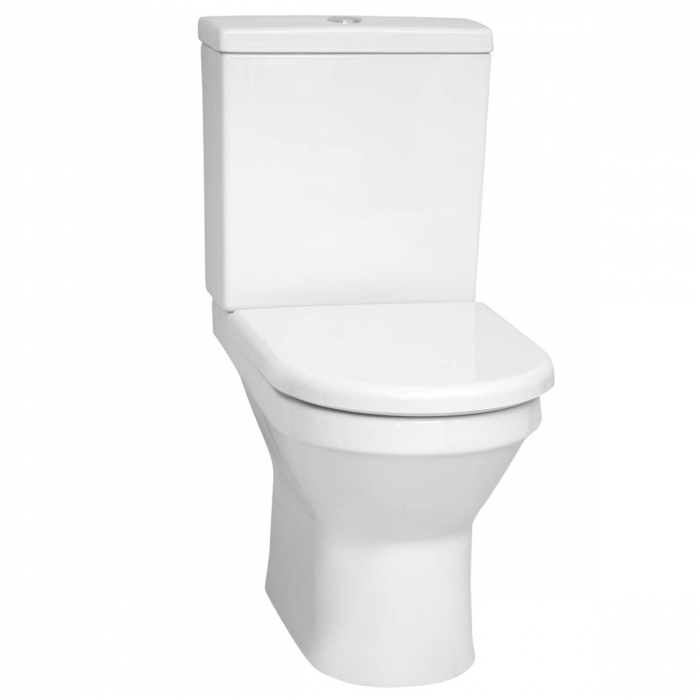 Vas WC compact cu iesire universala, spatele deschis, 65cm 5321L003-0075