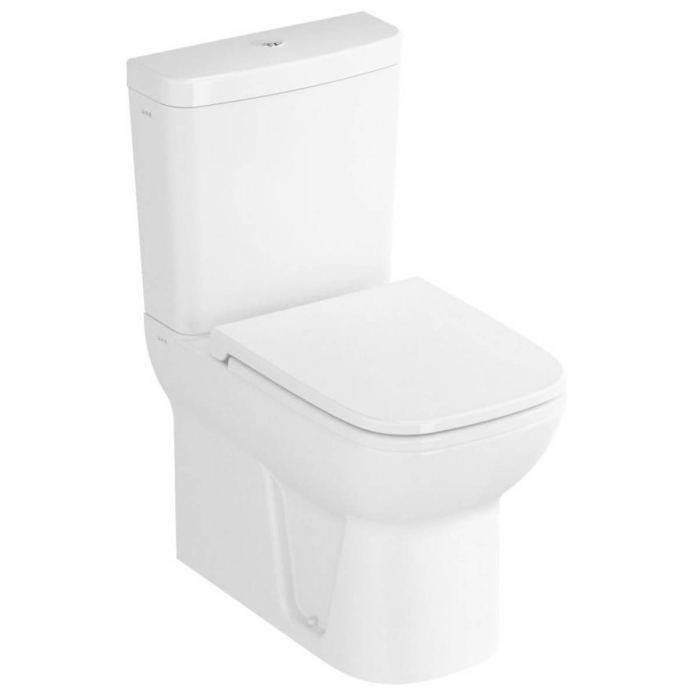 Vas WC compact lipit de perete, 62cm   5512L003-0096