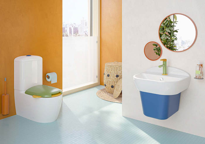 Vas WC copii smoothflush compact lipit de perete, 57cm | 7362B003-0585 [3]