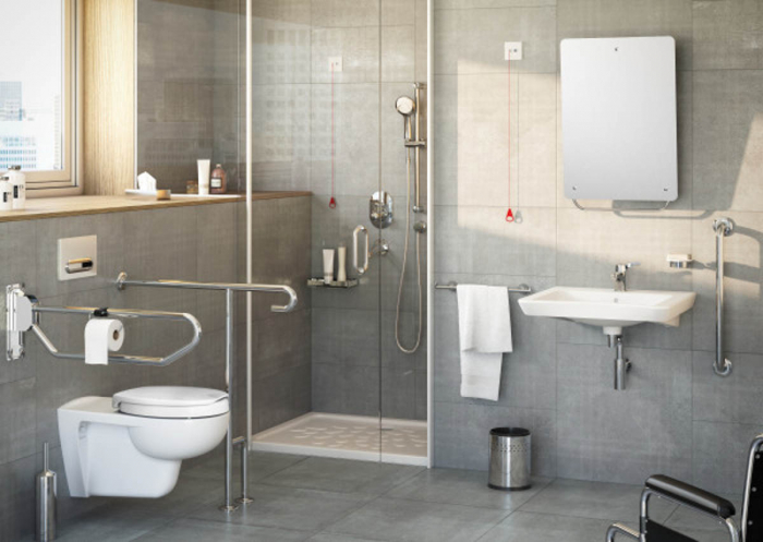 Oglinda reglabila pentru persoane cu nevoi speciale / handicap | A44002 [7]