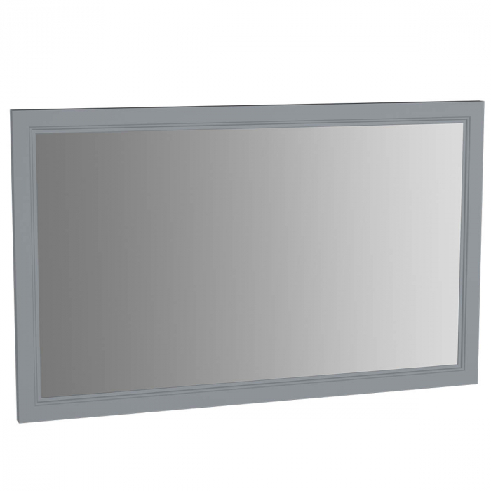 Flat mirror 120 cm, mat grey 62223