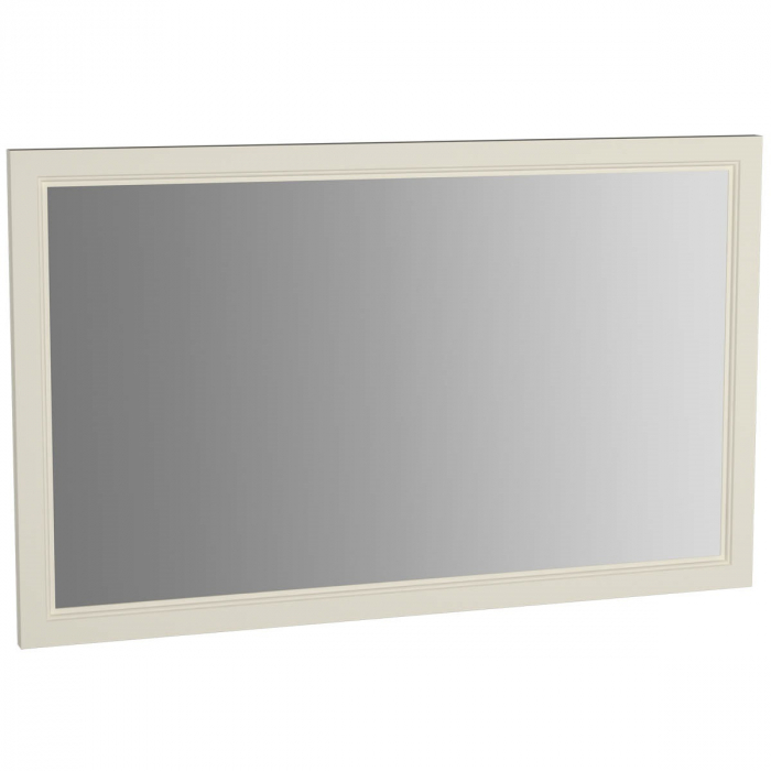 Flat mirror 120 cm, mat ivory 62224