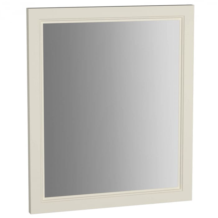 Flat mirror, 65cm, mat ivory   62215