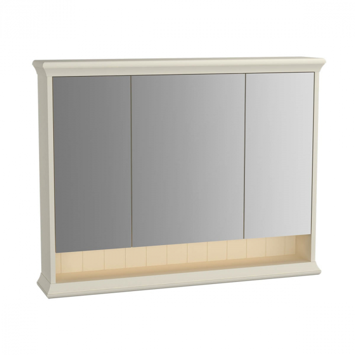 Mirror cabinet 100cm, mat ivory | 62236 [1]