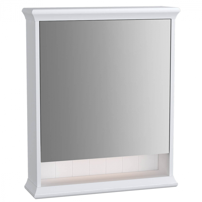 Mirror cabinet, 65cm, mat ivory, stanga | 62227 [1]