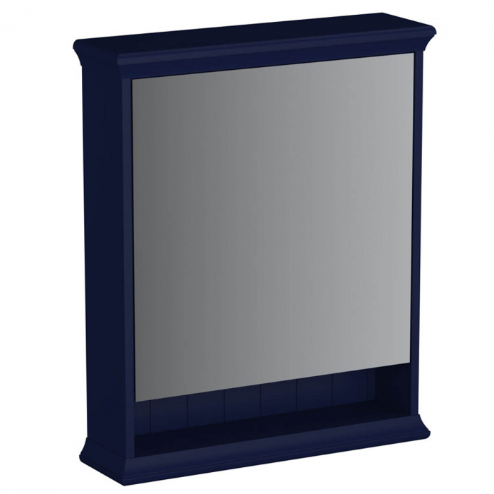 Mirror cabinet, 65cm, steel albastru, stanga | 65791 [1]