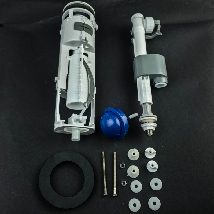 Valva de golire / mecanism rezervor WC copii VitrA Sento Kids, 6L, alimentare jos, buton albastru | 330-3022 [2]