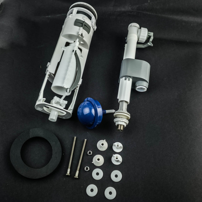 Valva de golire / mecanism rezervor WC copii VitrA Sento Kids, 6L, alimentare jos, buton albastru | 330-3022 [3]