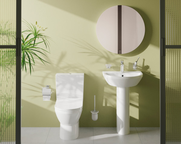 Vas WC compact lipit de perete, 65cm | 7131B003-0075 [8]