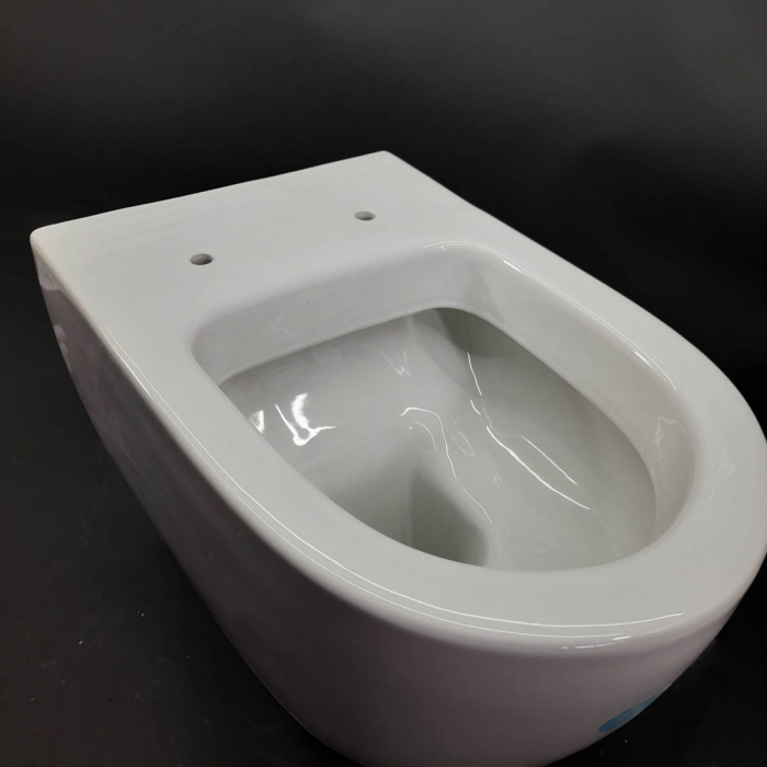 Vas WC stativ lipit de perete 54cm, evacuare orizontala, alb | 5985B003-0075 [4]