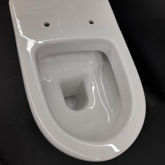 Vas WC stativ lipit de perete 54cm, evacuare orizontala, alb | 5985B003-0075 [6]