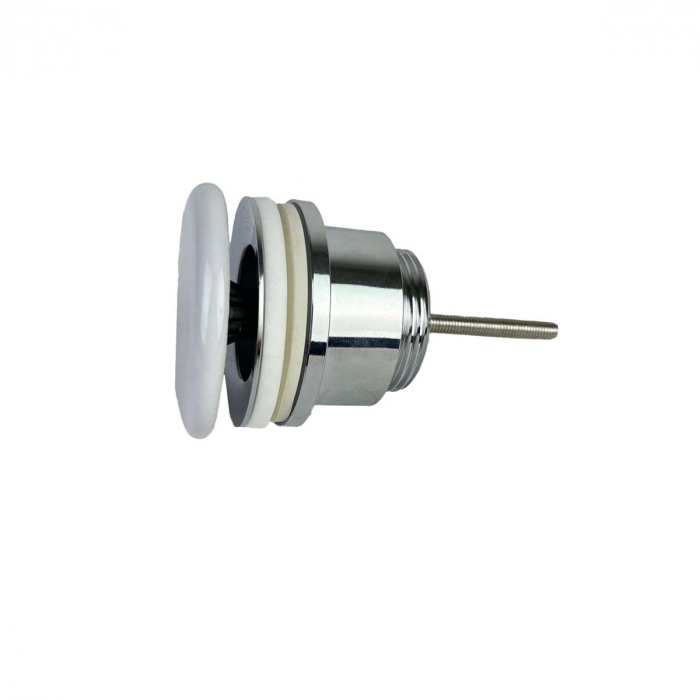 Ventil / capac scurgere din ceramica pentru lavoar baie alb | 6392L003-0159 [3]