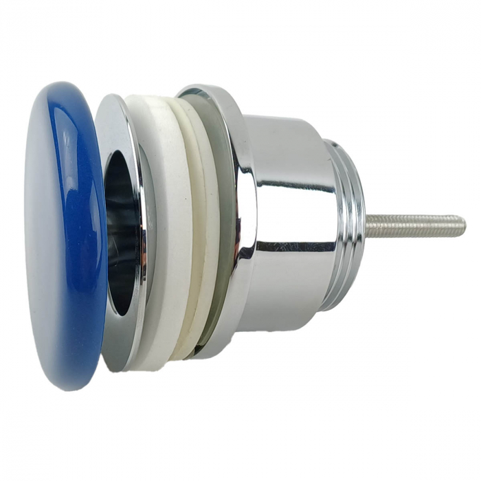 Ventil / capac scurgere din ceramica pentru lavoar baie copii albastru | 6392L021-0159 [7]