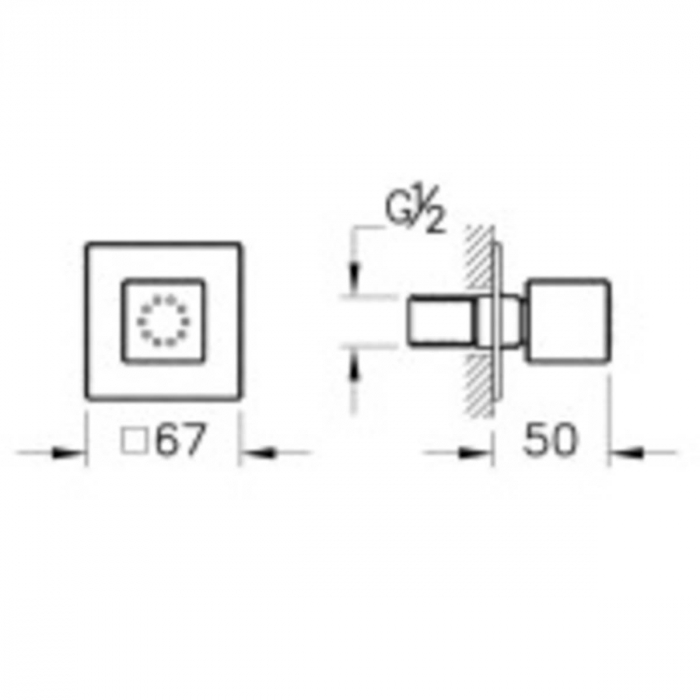 Jet de apa pentru dus | A45689EXP [2]