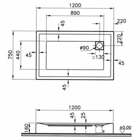 120x75cm, rectangulara mb | 57120001000 [1]