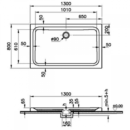 130x80 monoflat | 64290001000 [1]