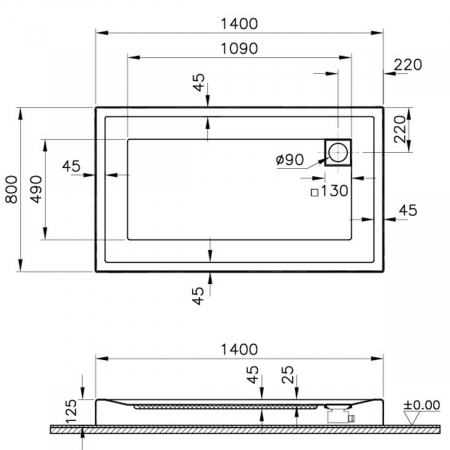 140x80cm, rectangulara mb | 56860001000 [1]
