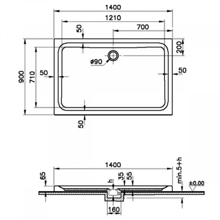 140x90 monoflat | 64280001000 [1]