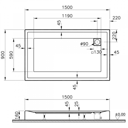 150x90cm, rectangulara mb | 58660001000 [1]