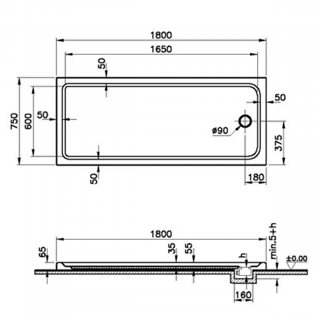 180x75 monoflat | 64430001000 [1]