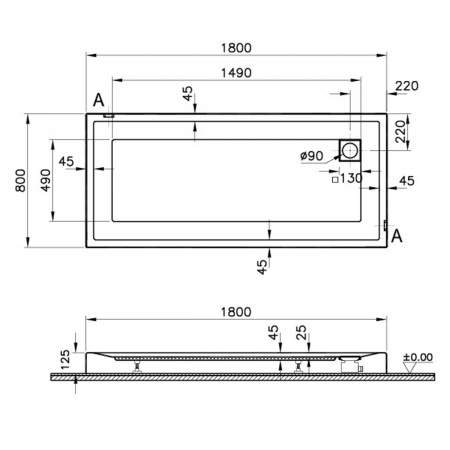 180x80cm, rectangulara mb | 56970001000 [1]