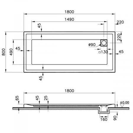 180x80cm, rectangulara mf | 58290001000 [1]