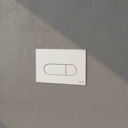 Placă de Spălare VitrA Root Round, Alb, cu buton de apăsare | 740-2200 [2]