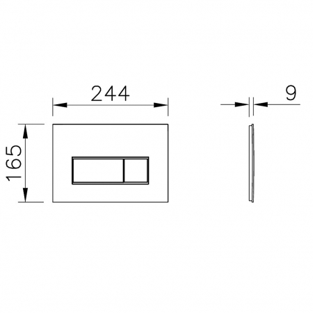 Placa de comanda Root, auriu francez periat | 740-2325 [1]