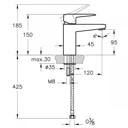 Baterie lavoar baie | A4273234EXP [1]