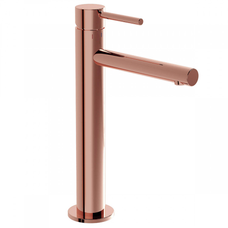 Baterii lavoar montare pe blat - Baterie Inalta cupru pentru lavoar baie tip bol, design rotund | A4255726