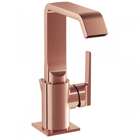 Baterii sanitare - Baterie lavoar baie cu ventil pop-up, cupru | A4277929