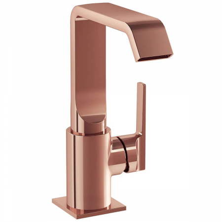 Baterie lavoar baie cu maner lateral cupru | A4261629