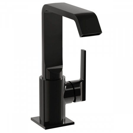 Produse in stoc - Baterie lavoar baie cu maner lateral, negru lucios | A4261639