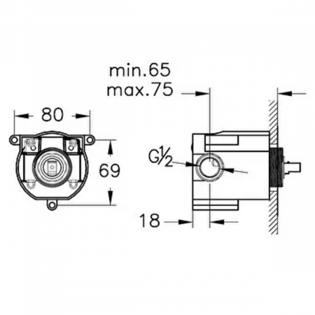 Baterie incastrata dus partea ingropata | A42849 [1]