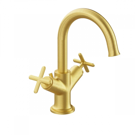 Baterii sanitare - Baterie lavoar baie cu manere cruce cu ventil pop-up | A4288525