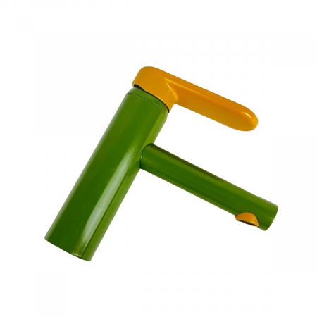 Baterie verde lavoar baie pentru copii cu maner portocaliu | A4266646 [10]