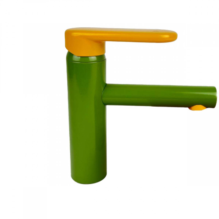 Baterie verde lavoar baie pentru copii cu maner portocaliu | A4266646 [6]