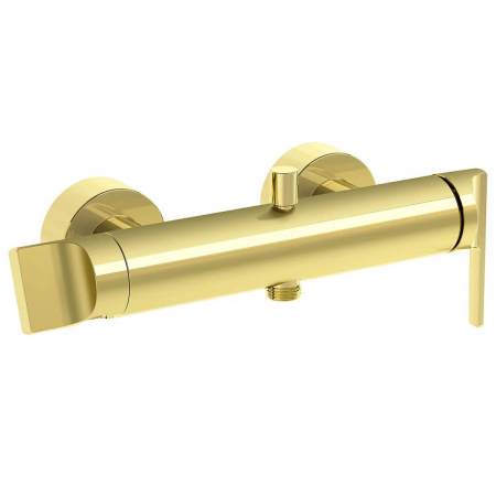 Baterii cada / dus montare pe perete - Baterie cada auriu cu maner lateral | A4281874